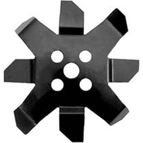 Disco in metallo per decespugliatore a 8 denti effetto mulching