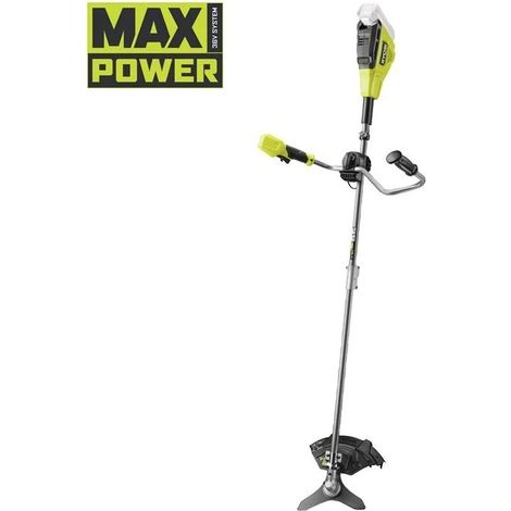 Ryobi – Débroussailleuse sans fil 36V – Moteur sans balais – Largeur de coupe 30 cm – Lame Tri-Arc – Gâchette à vitesse variable (1/3)