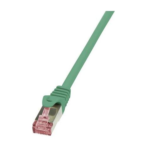 Cable reseau vert 0.50m SFTP blinde RJ45 cat6 (1/2)