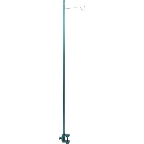 Support de lampe portable en alliage d'aluminium pour extérieur, pliable et suspendu, idéal pour le camping. (1/5)