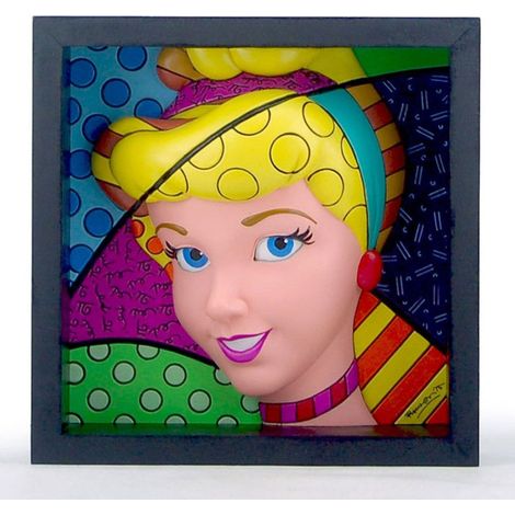 Cadre collection Cendrillon par Britto