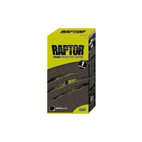 Kit 1 Bouteille teintable RAPTOR – Durcisseur polyuréthane bi-composant – Résistant sur métal, bois, béton – Application facile et durable (1/2)
