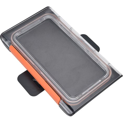 Dusch-Handyhalterung, wasserdicht, Badezimmer-Handybox, 360° drehbar, Wandmontage, Schwarz (1/5)