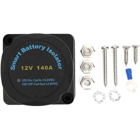 Doppelter Trennschalter, automatisches Laderelais, Stromverteilungssatz 140 A 12 V