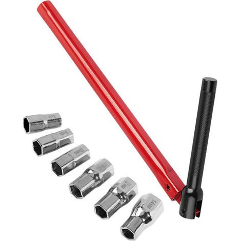 Clé Robinet Jeu de Clés à Écrou de Robinet sur Pied sur Pied Outil 8 14 mm pour Installations Plomberie Robinets d'Évier (1/5)