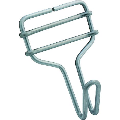 12PZ GANCIO RICAMBIO PER SPALLACCI In ferro.