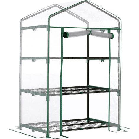 Linder Exclusiv Invernadero de jardín MC4302-1 104x50x45 cm (1/4)
