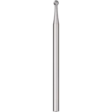 Set mit 2 Diamantspitzen, runde Spitze, 2 mm Arbeitsdurchmesser zum Gravieren und Schnitzen (1/3)