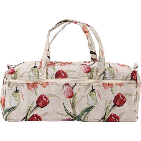 Household fabric, crafts, knitting needles, storage, woven sweater organizer bag, Pink (1/5)