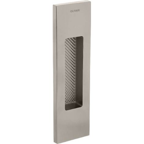 Poignée de porte coulissante Siro nickel - D111NL (1/2)
