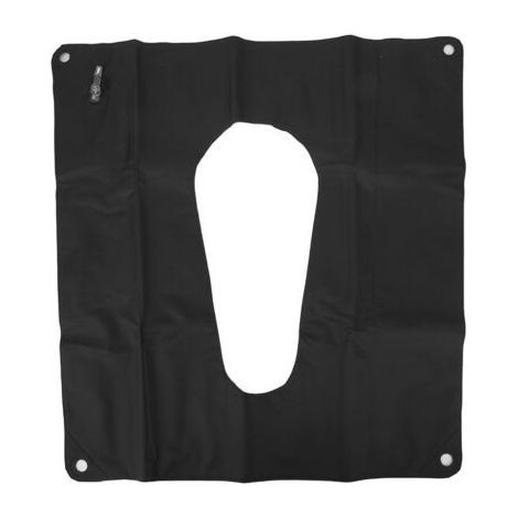 Waschbares und aufblasbares Anti-Dekubitus-Kissen für den Toilettensitz (1/5)