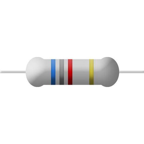 6K8 1W    Resistencia Oxido Metal 6,8K 1W 5%