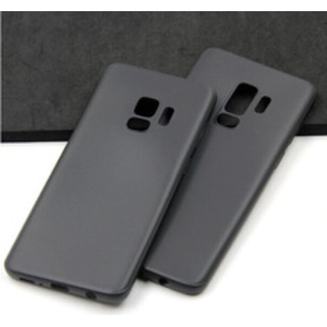 Funda negra mate para Samsung Galaxy S9+
