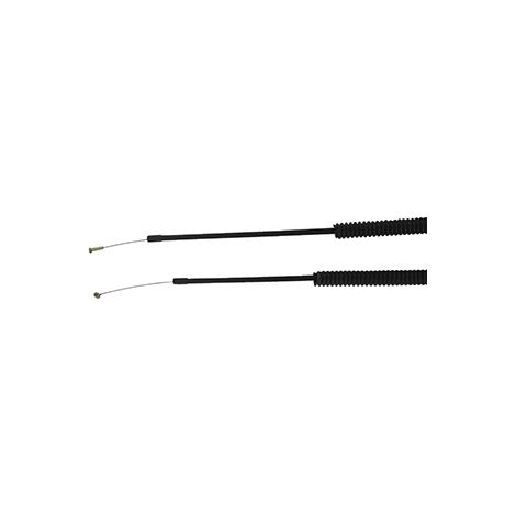Cable de aceleración adaptable para soplador Stihl modelos BR500, BR550, BR600. Reemplaza original: 4282-180-1100 - Longitud del cable