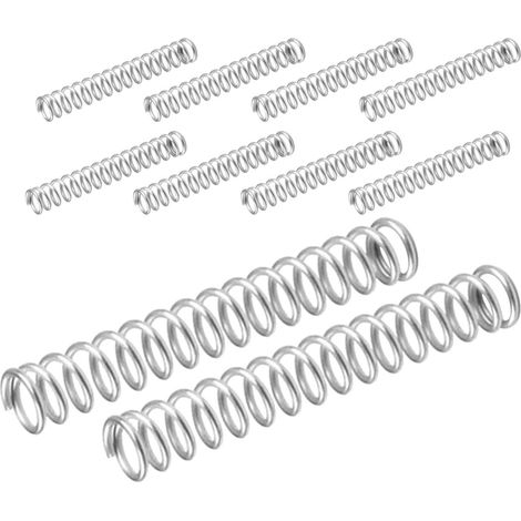 10 Stück Ersatzfedern aus Edelstahl für Nussöffner und Nussknacker, Druckschraubenfedern für mechanische Reparaturen (1/5)