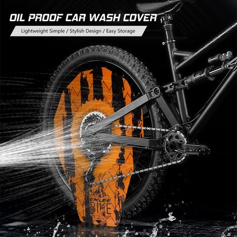 ENLEE – couvercle de frein à disque de vélo, résistant à la chaleur et à l'usure, lave-linge de vélo de montagne, outil de lavage Simple avec impression éblouissante pour la route (1/5)