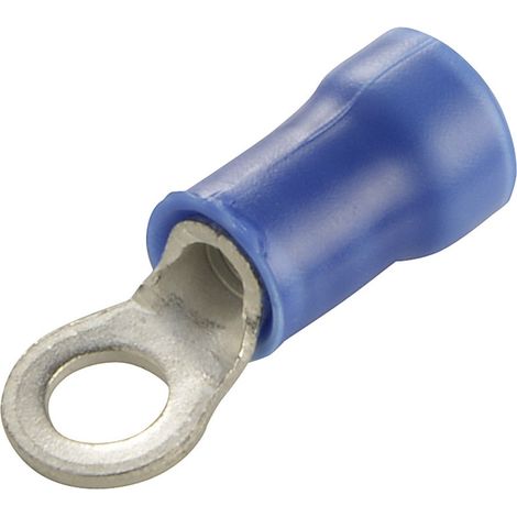 Cosse à oeillet TE Connectivity PLASTI GRIP 34160 Section max.: 2.60 mm² Ø du trou: 4.3 mm partielle