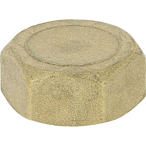 Arcanaute – Bouchon femelle laiton 1" – Raccord 1" taraudé – Norme A.C.S. NF EN 12164 – Pour installations sanitaires (1/3)