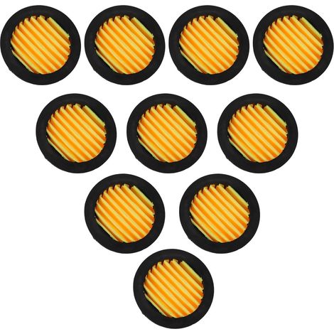 10pcs Filtres D'admission D'air en Caoutchouc pour Compresseur à Air, Silencieux de Remplacement Facile à Utiliser Démonter, Accessoire Indispensable (1/5)