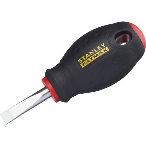 Stanley Tools Fatmax Stubby Screwdriver Parallel Tip 6.5 X 30Mm (1/3)