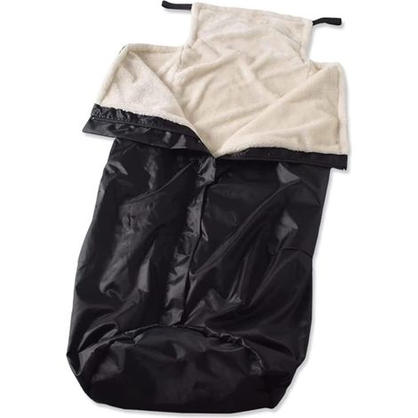 Couverture chauffante pour fauteuil roulant – Chauffe-jambes pour fauteuils roulants adultes (noir)