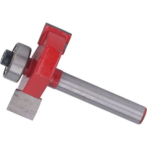 Wolframkarbid-Kugelfräser (T-Profil), PTFE-beschichtet, 1/4 x 3/8 Zoll, Fräser für die Holzbearbeitung, Rotationswerkzeug aus Wolframlegierung (1/5)