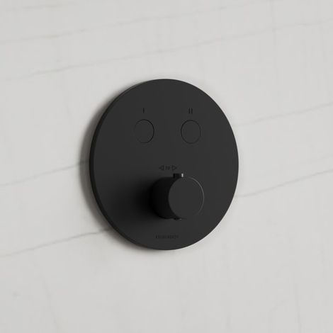 Kronenbach Smart Push Thermostat Unterputz für 2 Verbraucher, runde Ausführung (1/5)