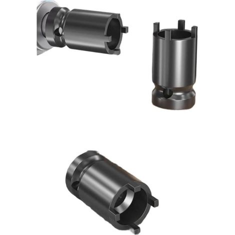 4-Zahn-Metall-Winkelschleifer-Muttern-Set für schnellen Scheibenwechsel, geeignet für elektrische Schraubendreher und die meisten Winkelschleifer (1/5)