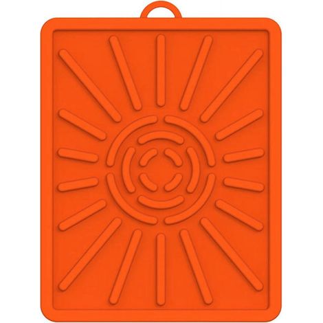 Grill Mat - Silicone - 36 x 28.5 cm - Heat Resistant -60°C to 260°C - Non Slip Raised Edge - For Grill Oven Microwave Freezer - 1 Piece (1/5)