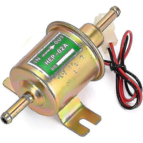 Pompe à carburant électrique 12 V basse pression, boulon de fixation, fil, diesel, essence, Hep-02a -suzuka (1/2)