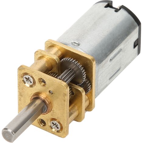 Hochwertiger Getriebemotor mit Metallgetriebe GA12-N20 DC 12V 60/500/1000 U/min (1/5)
