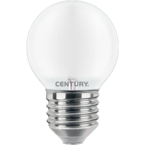 Lampadina led sfera Century satinata e27 4 w (40 w) 4.000k (1/2)