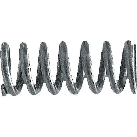 Druckfeder, Drahtstärke 1,25 mm, Länge 17 mm, Kraft 137,69 N, Außendurchmesser 7,55 mm (1/2)
