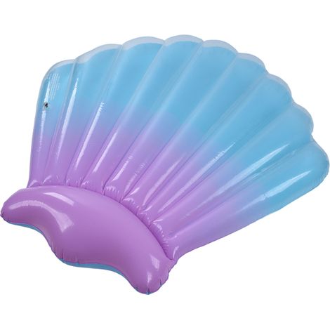 Aufblasbare, muschelförmige Boje aus PVC, Schwimmhilfe für unterschiedliche Wassertemperaturen, Zubehör für Wasserparks im Freien (Versand ohne Gas) (1/5)