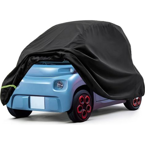 Bâche, Housse Protection, Épaisse 210D Imperméable, Ourlet Élastique + Sangles Coupe-Vent, Protection Toutes Saisons (1/5)