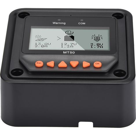 MT-50 Solarladeregler mit LCD-Display und Fernbedienung für TRACER A BN Viewstar (1/5)