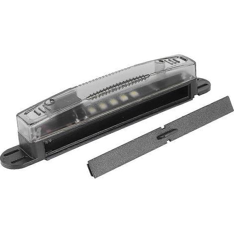Éclairage intérieur pour UTV/VTT, lampe LED universelle à fixation sur arceau de sécurité pour RZR/voiture, coque fumée (1/5)