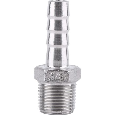 Raccordo per tubo flessibile con filettatura maschio – giunto a coda di rondine – riparatore – 3/8"x10mm