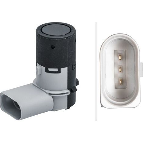 Capteur, aide au stationnement HELLA 6PX 358 141-411 AUDI 4B0919275E 7H0919275C