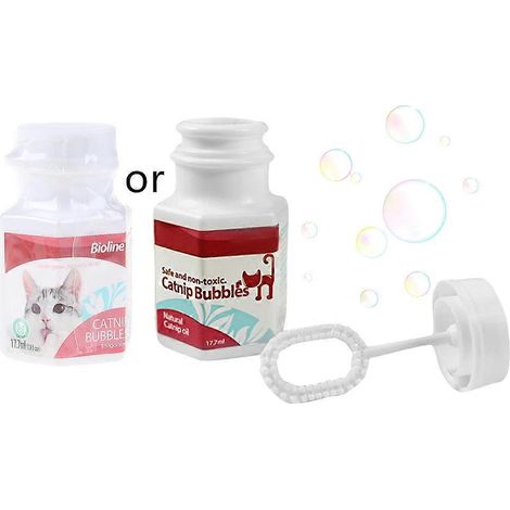 Schäumender Katzenminzeöl-Gebläse für interaktives Kätzchenspielzeug, ca. 17 ml (GIF)