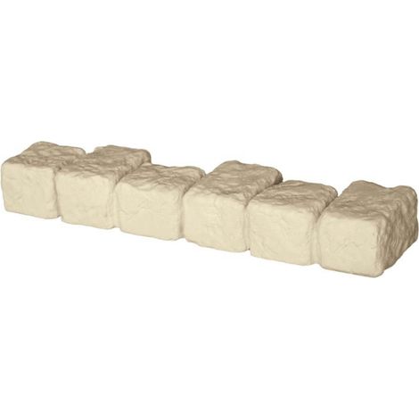 Bordure Pavé Droite 60 x 13 x 7 cm Pierre (1/2)