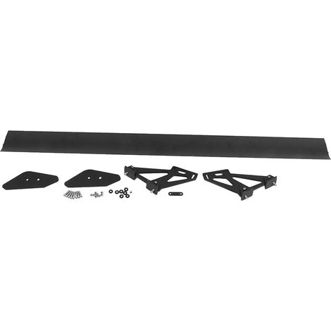Aileron de course universel en alliage d'aluminium monocouche pour modification de voiture (1/5)