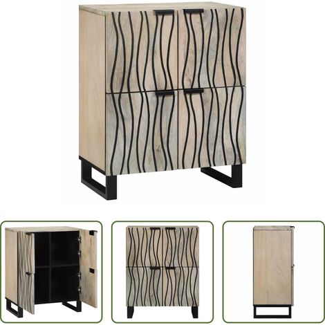 Schrank - Medienlagerungsschränke & Regale Weiß 60 x 33 x 75 cm (1/5)