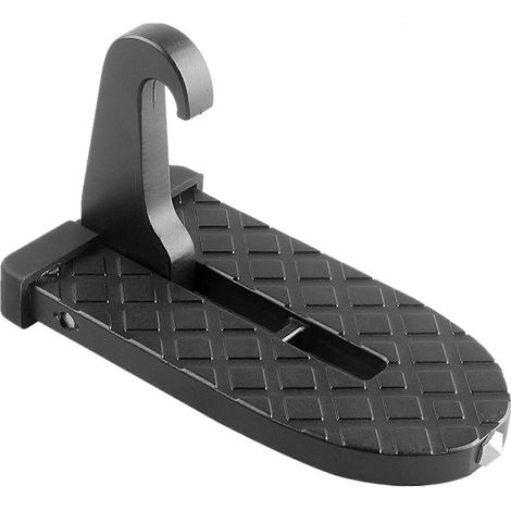 Repose-pieds de portière de voiture, échelle pliable, crochet en U, pédale, accès facile au toit avec fonction marteau de sécurité, accessoires auto (1/5)