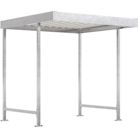 WSM, Abri pour matériaux Leipzig, unité de base, l 2250 mm, (1/5)