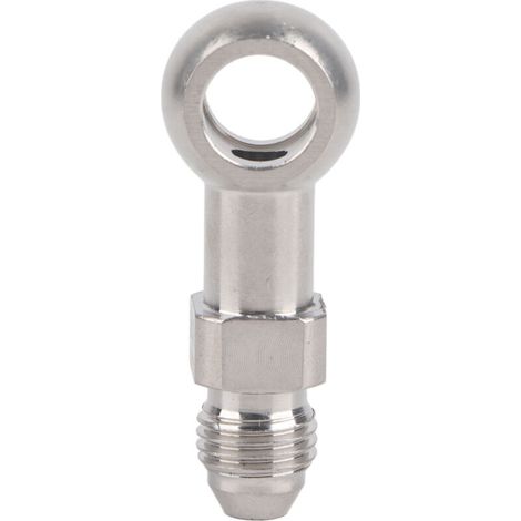 Adattatore banjo in acciaio inox da 10 mm (AN4 AN 04) per bullone M10 (1/5)