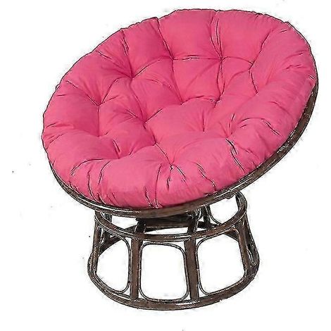 Coussin rond épais pour fauteuil suspendu (50 x 50 cm)