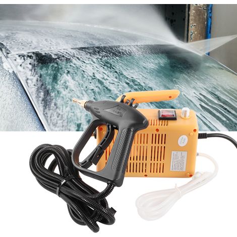 Nettoyeur vapeur haute température et haute pression de type pistolet, 1700 W, à commande autonome, pour le lavage de voitures et autres outils de nettoyage et de désinfection (norme européenne 220 V) (1/5)