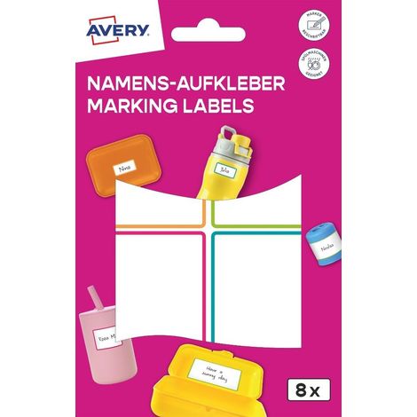Markierungsaufkleber - 48x70mm 8 Aufkleber