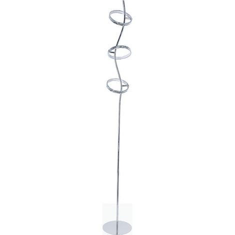 Barcelona Led – Lámpara de pie LED de aluminio con 3 aros orientables – Potencia 15W – Blanco cálido 3000K – Regulable – Diseño moderno y elegante (1/5)